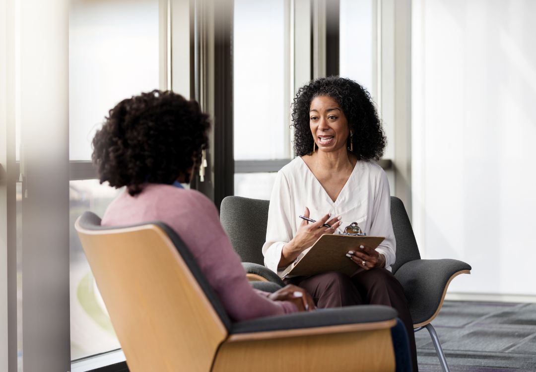 One-on-one wellness consultation with a provider